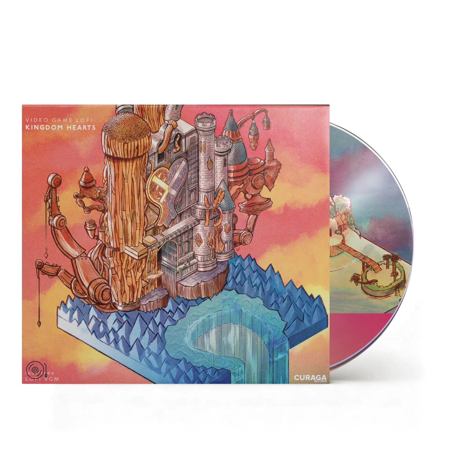 Video Game LoFi: KINGDOM HEARTS - lost:tree 1xCD Compact Disc Curaga Records - Arcline Store