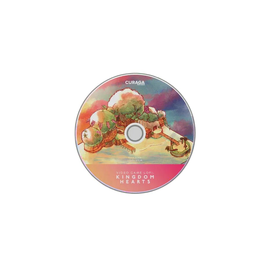 Video Game LoFi: KINGDOM HEARTS - lost:tree 1xCD Compact Disc Curaga Records - Arcline Store