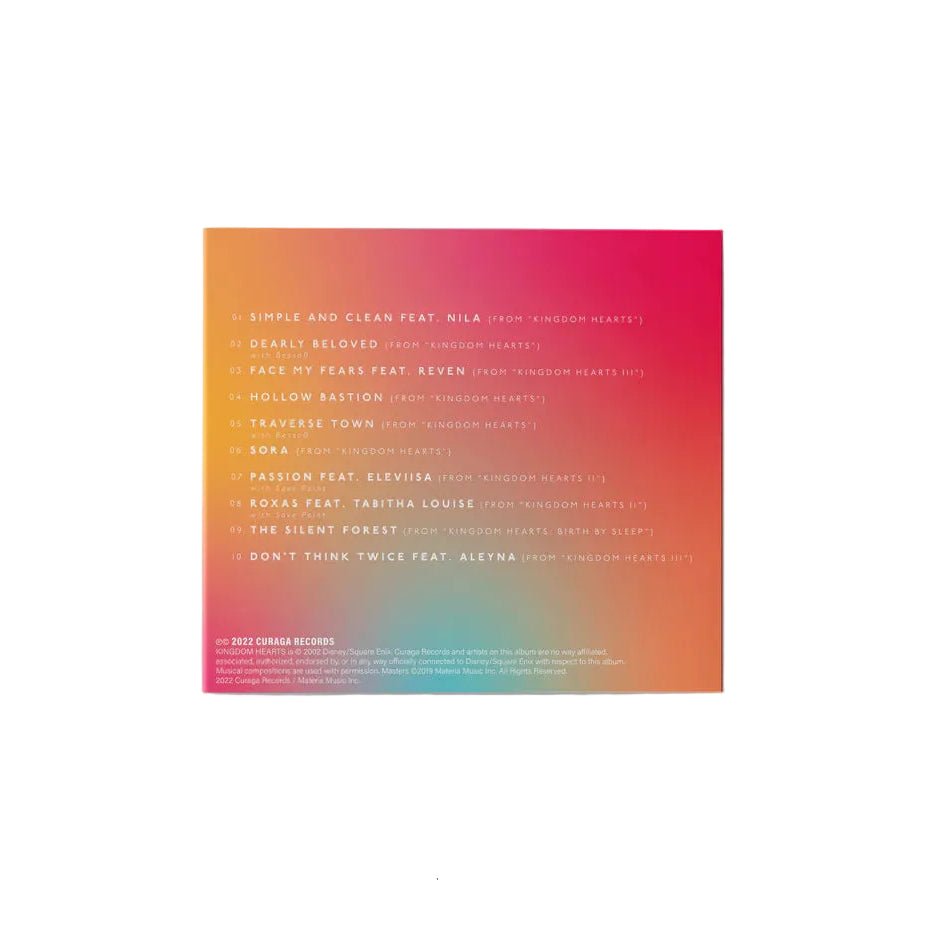 Video Game LoFi: KINGDOM HEARTS - lost:tree 1xCD Compact Disc Curaga Records - Arcline Store