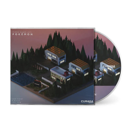 Video Game LoFi: Pokémon - Besso0 & Save Point 1xCD Compact Disc Curaga Records - Arcline Store