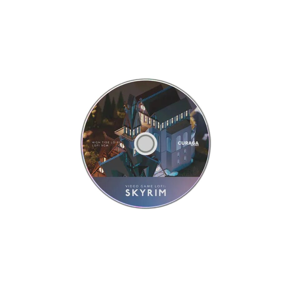 Video Game LoFi: Skyrim - High Tide Lofi 1xCD Compact Disc Curaga Records - Arcline Store