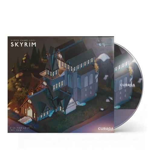 Video Game LoFi: Skyrim - High Tide Lofi 1xCD Compact Disc Curaga Records - Arcline Store