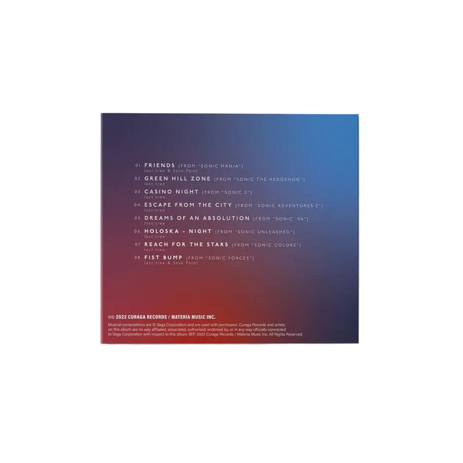 Video Game LoFi: Sonic - lost:tree 1xCD Compact Disc Curaga Records - Arcline Store