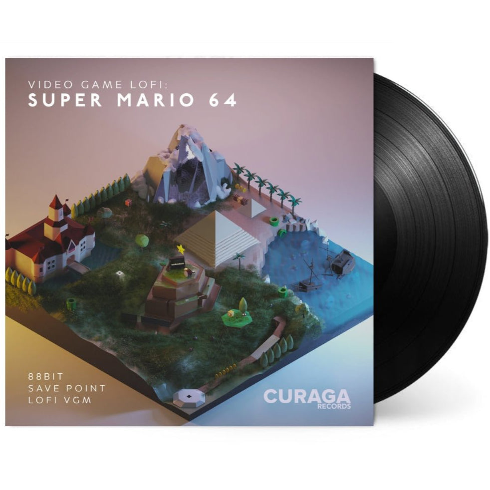 Video Game LoFi: Super Mario 64 - 88bit and Save Point 1LP Vinyl Curaga Records - Arcline Store