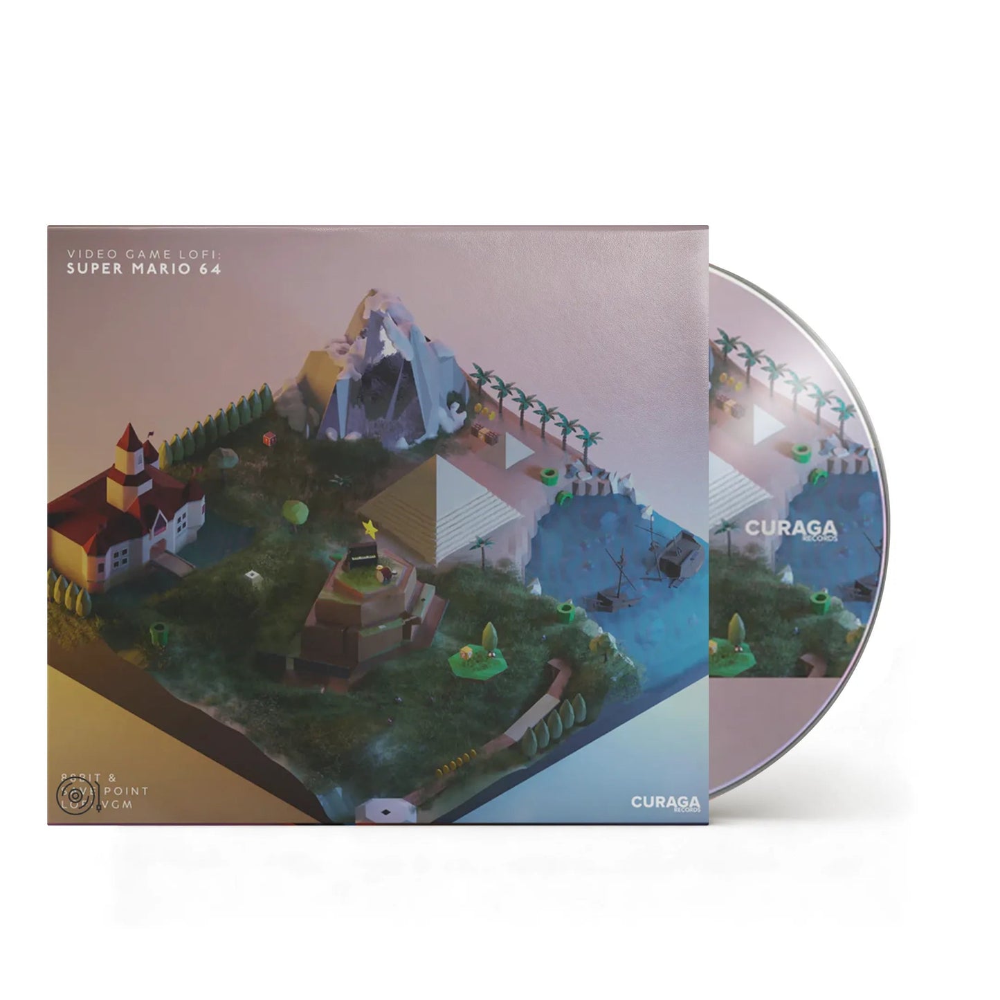 Video Game LoFi: Super Mario 64 - 88bit and Save Point 1xCD Compact Disc Curaga Records - Arcline Store