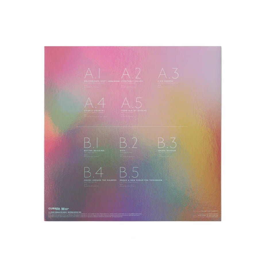 Video Game LoFi Vinyl: Kirby – Besso0 & GlitchxCity 1xLP Vinyl Curaga Records - Arcline Store