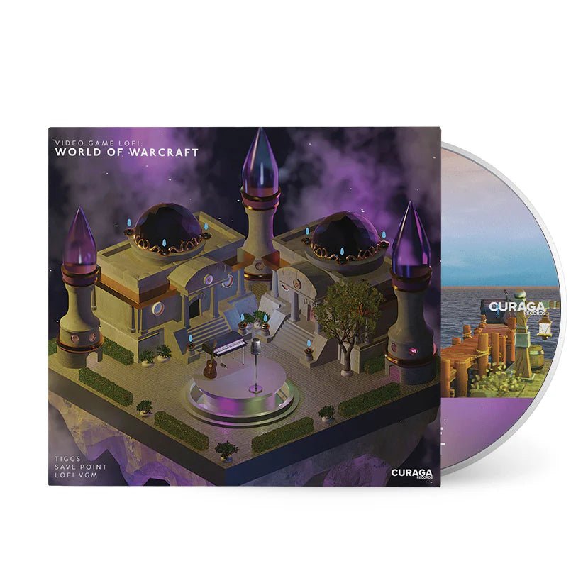 Video Game LoFi: World of Warcraft - Tiggs & Save Point 1xCD Compact Disc Curaga Records - Arcline Store