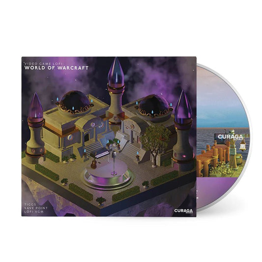 Video Game LoFi: World of Warcraft - Tiggs & Save Point 1xCD Compact Disc Curaga Records - Arcline Store