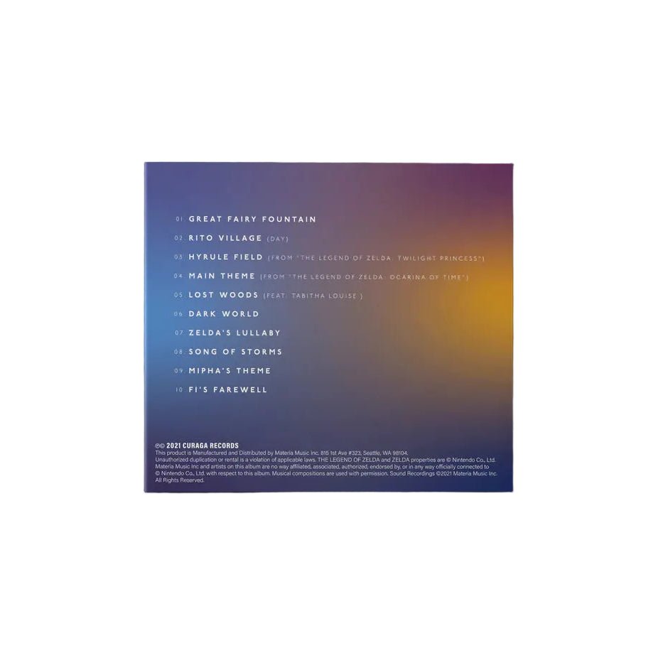 Video Game LoFi: Zelda - Save Point 1xCD Compact Disc Curaga Records - Arcline Store