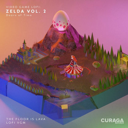 Video Game LoFi: Zelda, Vol. 2 - Doors of Time - The Floor Is Lava 1xLP Vinyl Curaga Records - Arcline Store