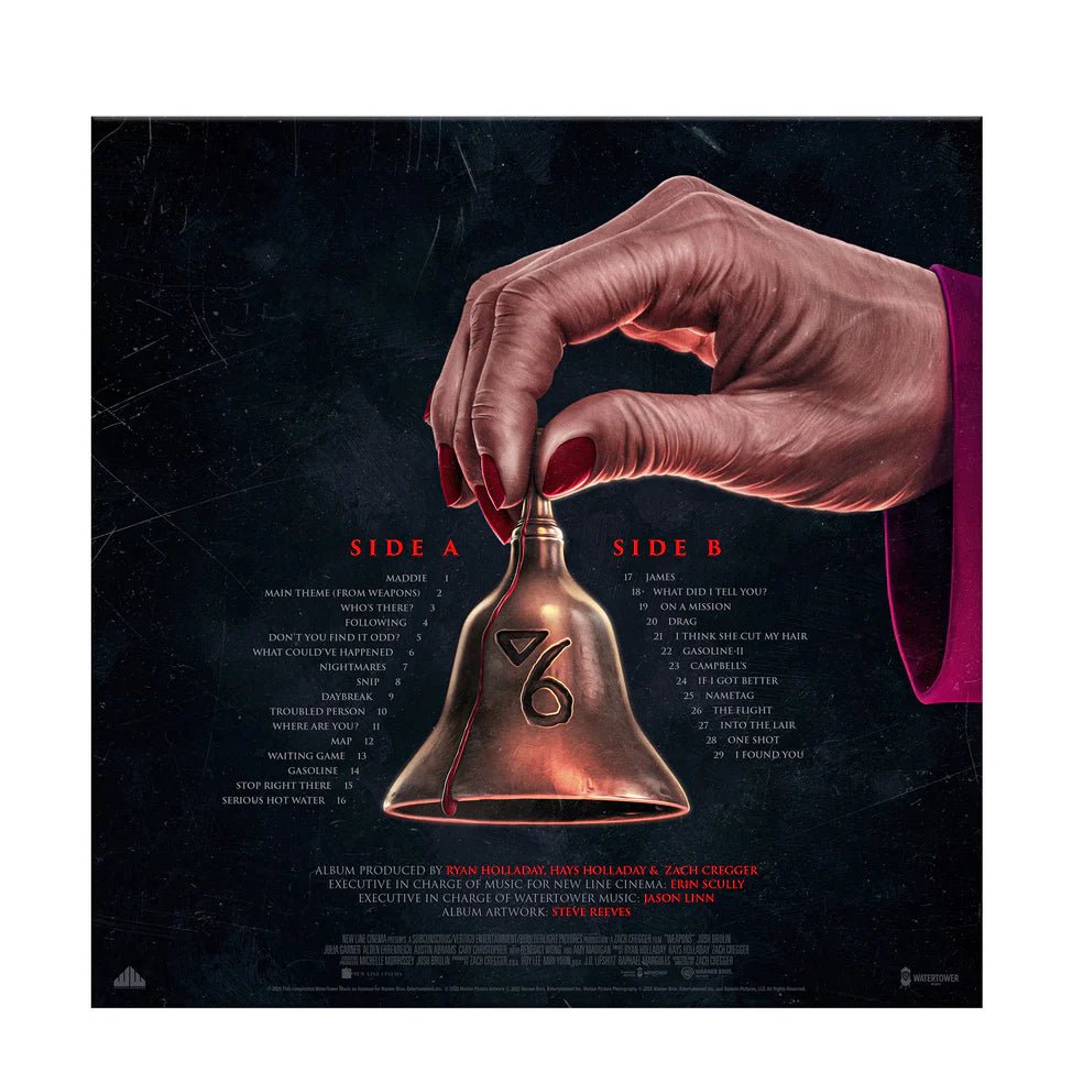 Weapons Vinyl - Original Motion Picture Soundtrack 1xLP Vinyl Waxwork Records - Arcline Store