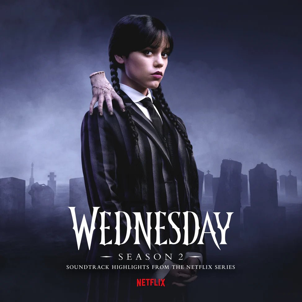 Wednesday: Season 2 Vinyl - Soundtrack Highlights from the Netflix Series 1xLP Vinyl Milan Records - Arcline Store