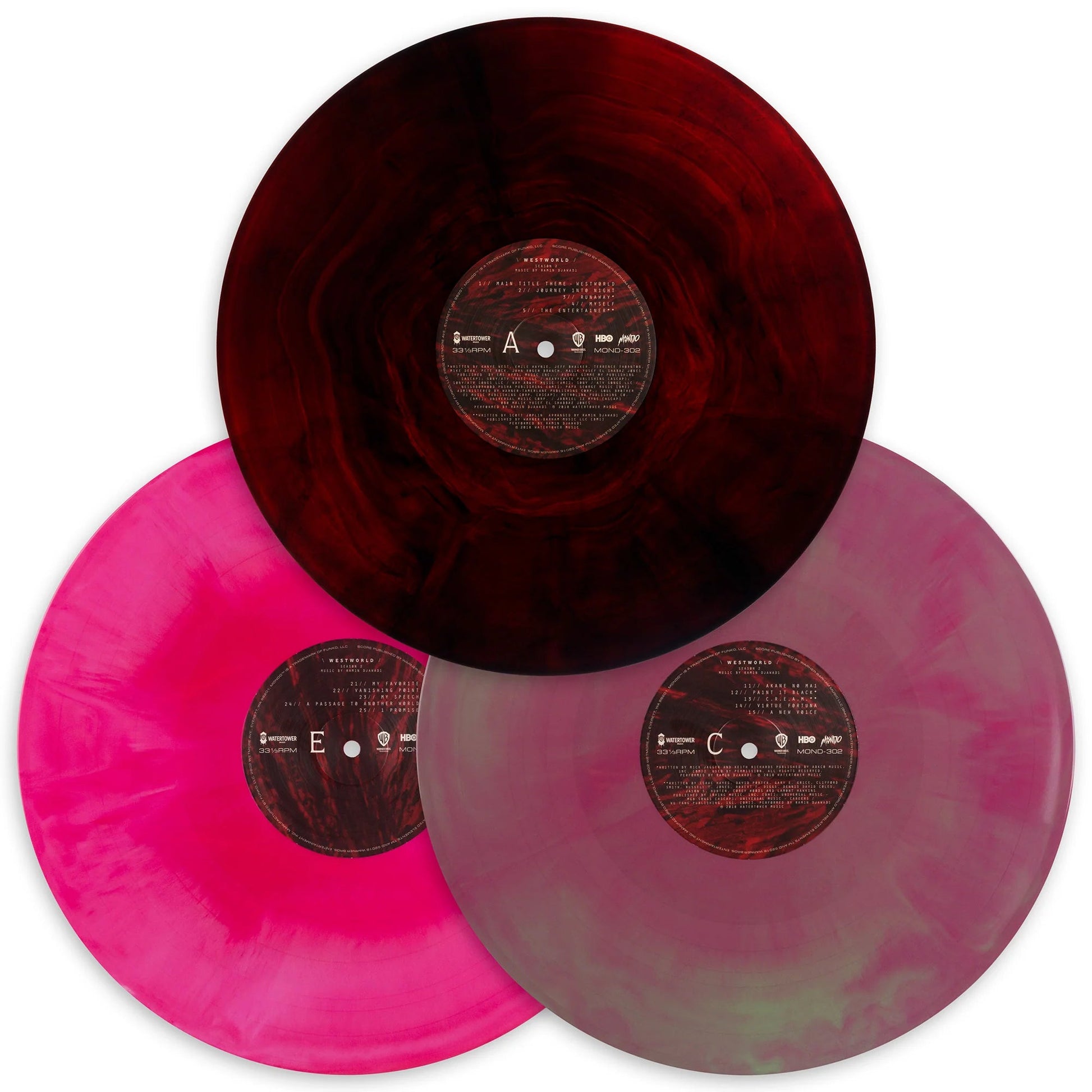 Westworld: Season 2 Vinyl - Original Series Soundtrack 3xLP Vinyl Mondo - Arcline Store