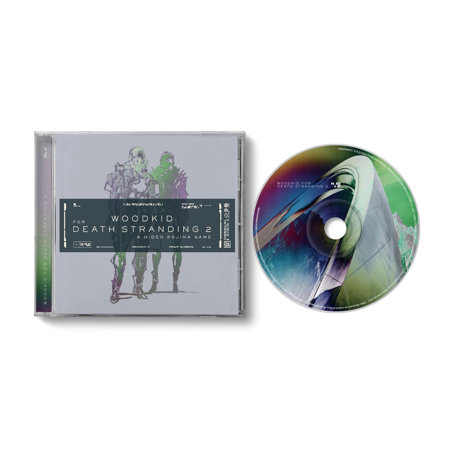 Woodkid for Death Stranding 2: On the Beach CD - Original Video Game Soundtrack 1xCD Compact Disc Sony Music Entertainment - Arcline Store