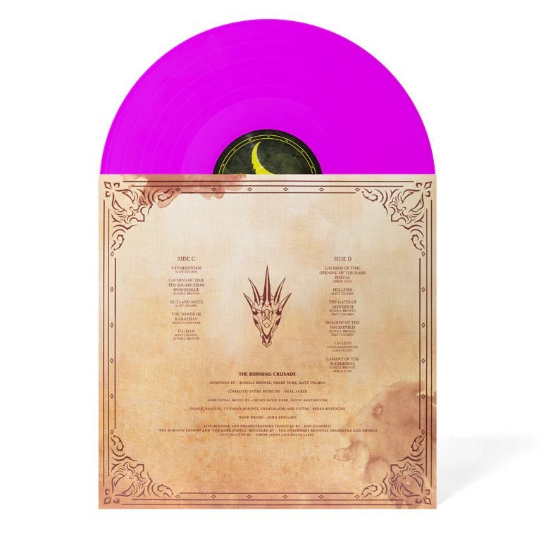 World of Warcraft: The Burning Crusade - Original Video Game Soundtrack 2xLP Vinyl iam8bit - Arcline Store