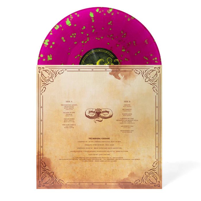 World of Warcraft Vinyl: The Burning Crusade - Original Video Game Soundtrack 2xLP Vinyl Iam8bit - Arcline Store