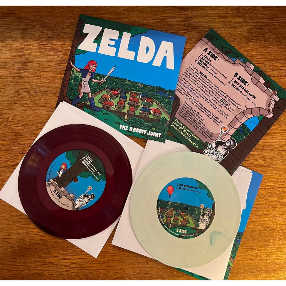 Zelda 45 Vinyl - The Rabbit Joint 1x7" [Random Color] Vinyl Dewmar Campfire Record Co. - Arcline Store